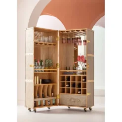 KARE Design Meuble bar West Coast Mobile 60x154cm> Meubles