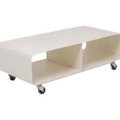KARE Design Meuble bas Lounge M crème 90x30cm> Meubles