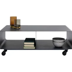 KARE Design Meuble bas Lounge M gris 90x30cm><noscript><img width=