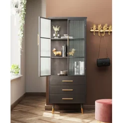 KARE Design Meuble haut La Gomera 2-portes/3-tiroirs><noscript><img width=