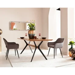 KARE Design Miroir Betsy Frame métal 55x165cm><noscript><img width=