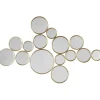 KARE Design Miroir Bubbles laiton 138x93cm> Meubles