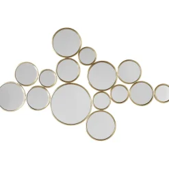 KARE Design Miroir Bubbles laiton 138x93cm> Meubles