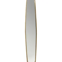 KARE Design Miroir Clip Brass 32x177cm> Meubles