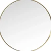 KARE Design Miroir Curve laiton Ø100cm> Meubles