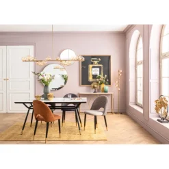 KARE Design Miroir Curve laiton Ø100cm><noscript><img width=