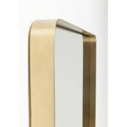 KARE Design Miroir Curve laiton 80x120cm><noscript><img width=