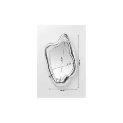 KARE Design Miroir Hologram argenté 117x68cm><noscript><img width=