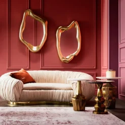 KARE Design Miroir Hologram doré 117x68cm><noscript><img width=