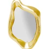 KARE Design Miroir Hologram doré 119x76cm> Meubles