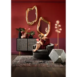 KARE Design Miroir Hologram doré 119x76cm> Meubles