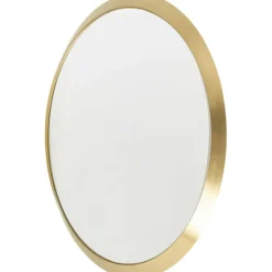 KARE Design Miroir mural Arezzo laiton Ø100cm> Meubles