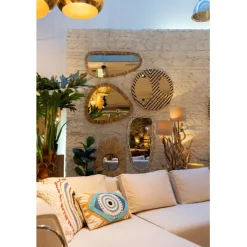 KARE Design Miroir mural Bora Bora 43x93cm> Meubles