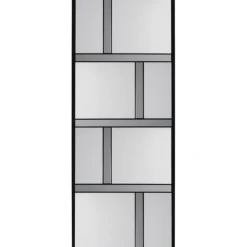 KARE Design Miroir mural Brick noir 71x182cm> Meubles