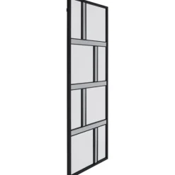 KARE Design Miroir mural Brick noir 71x182cm> Meubles
