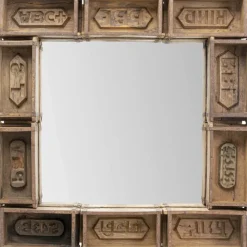 KARE Design Miroir mural Brick 90x90cm> Meubles