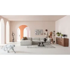 KARE Design Miroir mural Nastro noir 80x114cm><noscript><img width=