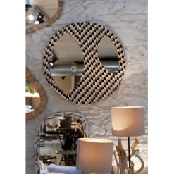 KARE Design Miroir mural Tahiti Ø67cm> Meubles