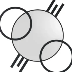 KARE Design Miroir mural Triple Cercle 124x119cm> Meubles