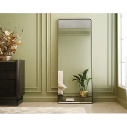 KARE Design Miroir Ombra MO Soft noir 80x200cm> Meubles