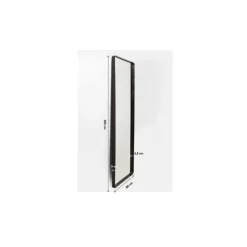 KARE Design Miroir Ombra MO Soft noir 80x200cm><noscript><img width=