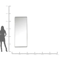 KARE Design Miroir Ombra MO Soft noir 80x200cm><noscript><img width=