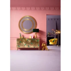 KARE Design Miroir Solare doré Ø132cm> Meubles