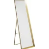 KARE Design Miroir sur pied Arezzo laiton 53x160cm> Meubles