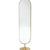 KARE Design Miroir sur pied Curve laiton 40x170cm> Meubles