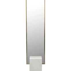 KARE Design Miroir sur pied Hulda laiton 46x180cm> Meubles