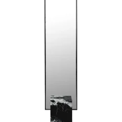 KARE Design Miroir sur pied Hulda noir 46x180cm> Meubles