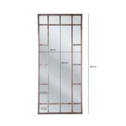 KARE Design Miroir Window Iron 200X90cm><noscript><img width=