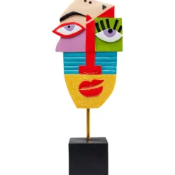 KARE Design Objet décoratif Abstract Face Multicolour 52> Accessoires