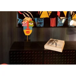 KARE Design Objet décoratif Abstract Face Multicolour 52><noscript><img width=