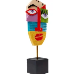 KARE Design Objet décoratif Abstract Face Multicolour 52><noscript><img width=