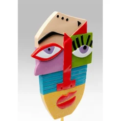 KARE Design Objet décoratif Abstract Face Multicolour 52><noscript><img width=