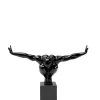 KARE Design Objet décoratif athlète noir 75cm> Accessoires