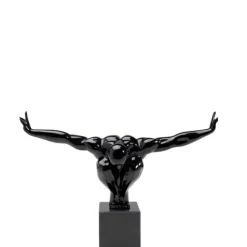 KARE Design Objet décoratif athlète noir 75cm> Accessoires