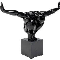 KARE Design Objet décoratif athlète noir PM 43cm> Accessoires