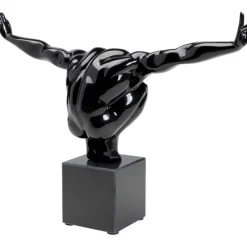 KARE Design Objet décoratif athlète noir PM 43cm><noscript><img width=