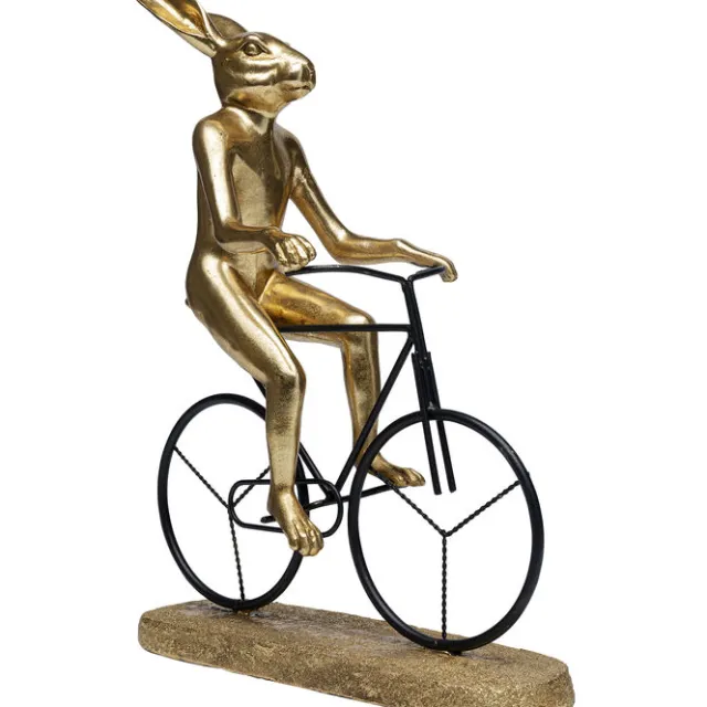 KARE Design Objet décoratif Cyclist Rabbit 39cm> Accessoires