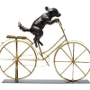 KARE Design Objet décoratif Dog With Bicycle 44cm> Accessoires