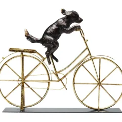 KARE Design Objet décoratif Dog With Bicycle 44cm> Accessoires