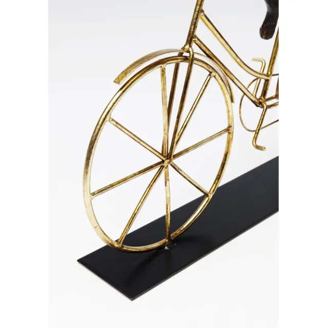 KARE Design Objet décoratif Dog With Bicycle 44cm> Accessoires