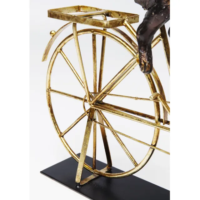 KARE Design Objet décoratif Dog With Bicycle 44cm> Accessoires
