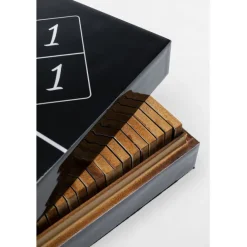 KARE Design Objet décoratif Domino noir 24x7cm><noscript><img width=