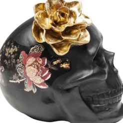 KARE Design Objet décoratif Flower Skull 22cm><noscript><img width=