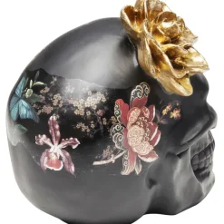 KARE Design Objet décoratif Flower Skull 22cm><noscript><img width=