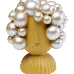 KARE Design Objet décoratif Hairstyle jaune 19cm> Accessoires