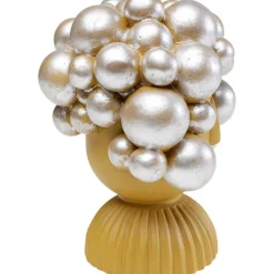 KARE Design Objet décoratif Hairstyle jaune 19cm><noscript><img width=